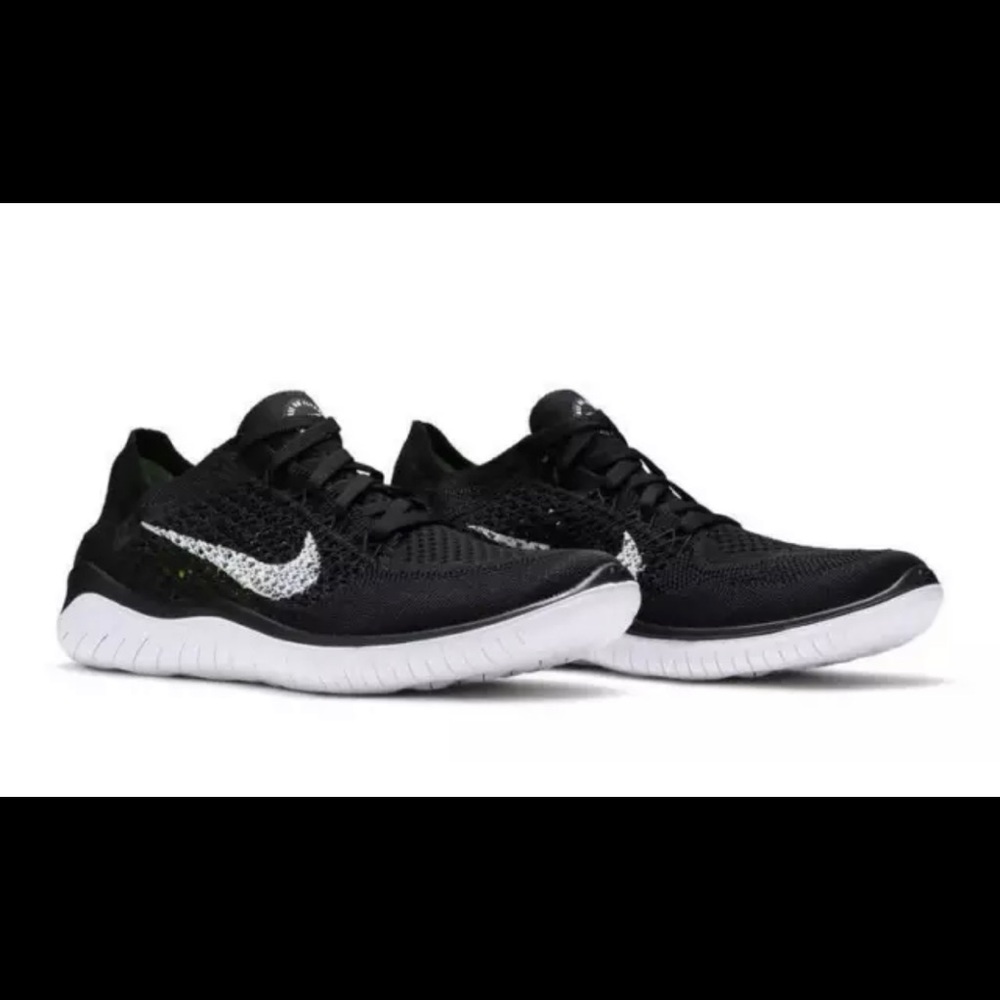 Nike Free RN Flyknit 2018 Running Shoes Black 942839-001 Women's Sizes